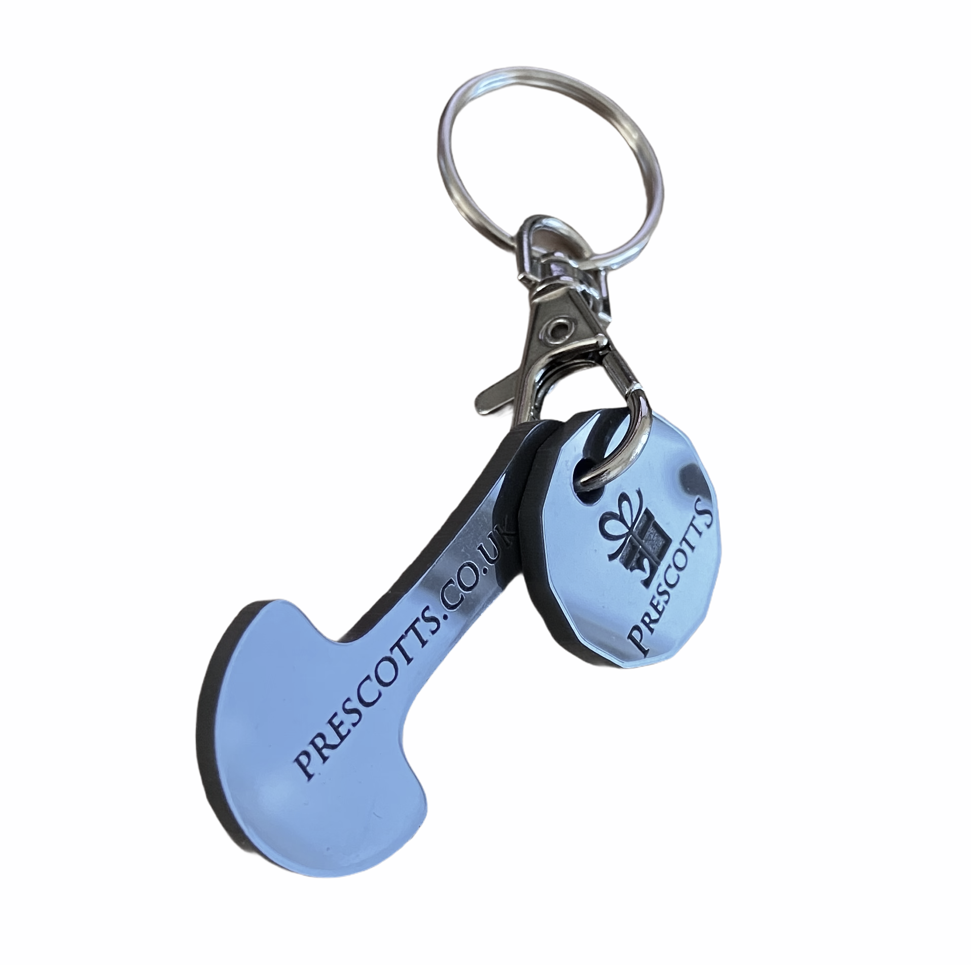 Supermarket trolley keys – Prescotts - Main Image