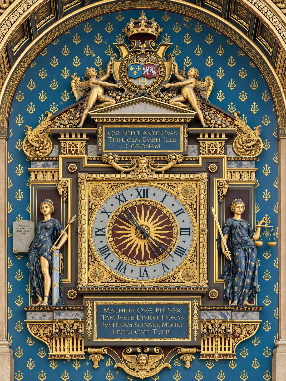 Conciergerie Wall Clock – Paris, France